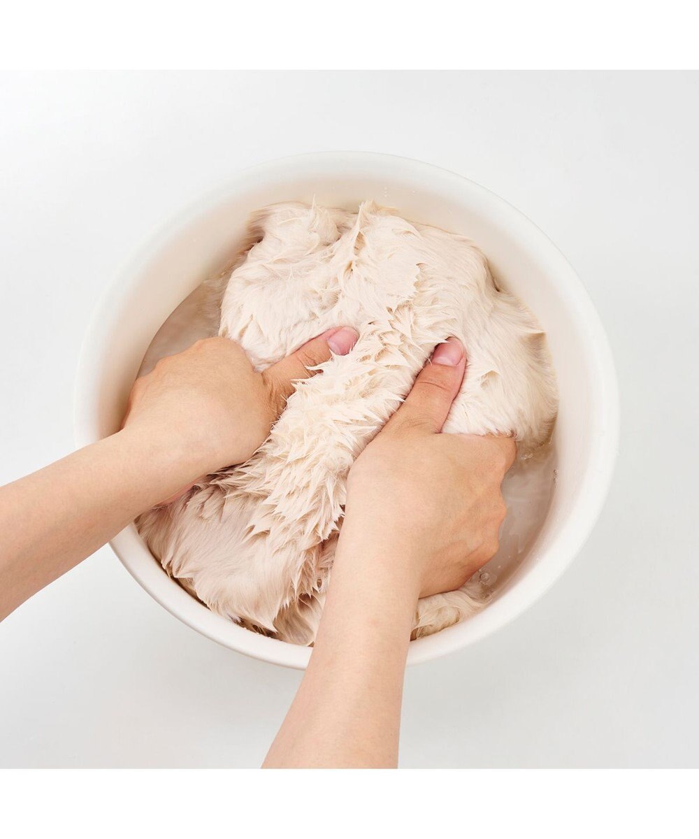 MOONBAT estaa【洗える】ポメラニアンみたいなふわふわフェイクファーマフラー 