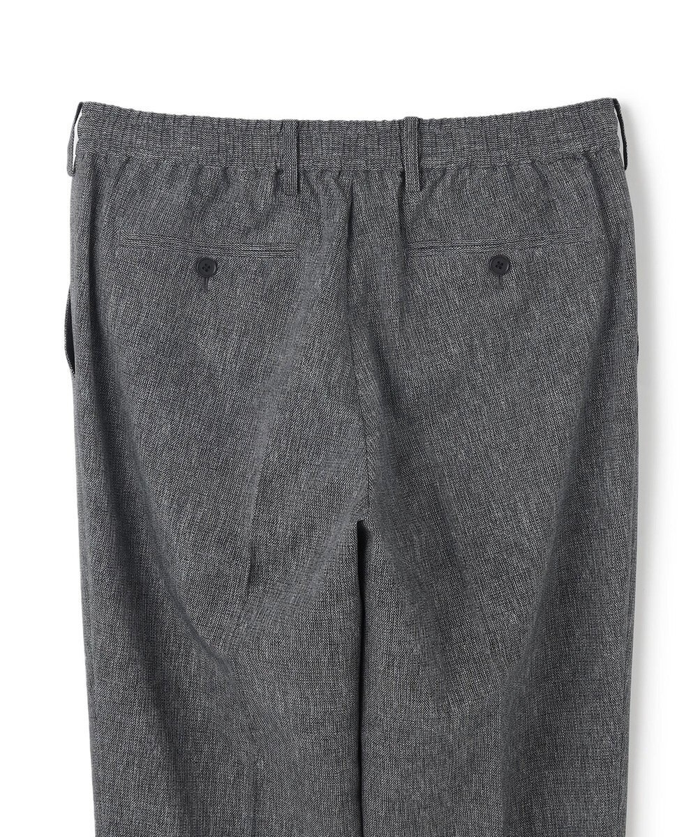 JOSEPH HOMME 新型・新柄【洗える/ストレッチ/シワになりにくい/セットアップ対応可】クールドッツストレッチ ドロスト付テーパードパンツ / PEGG CONVERTIBLE 