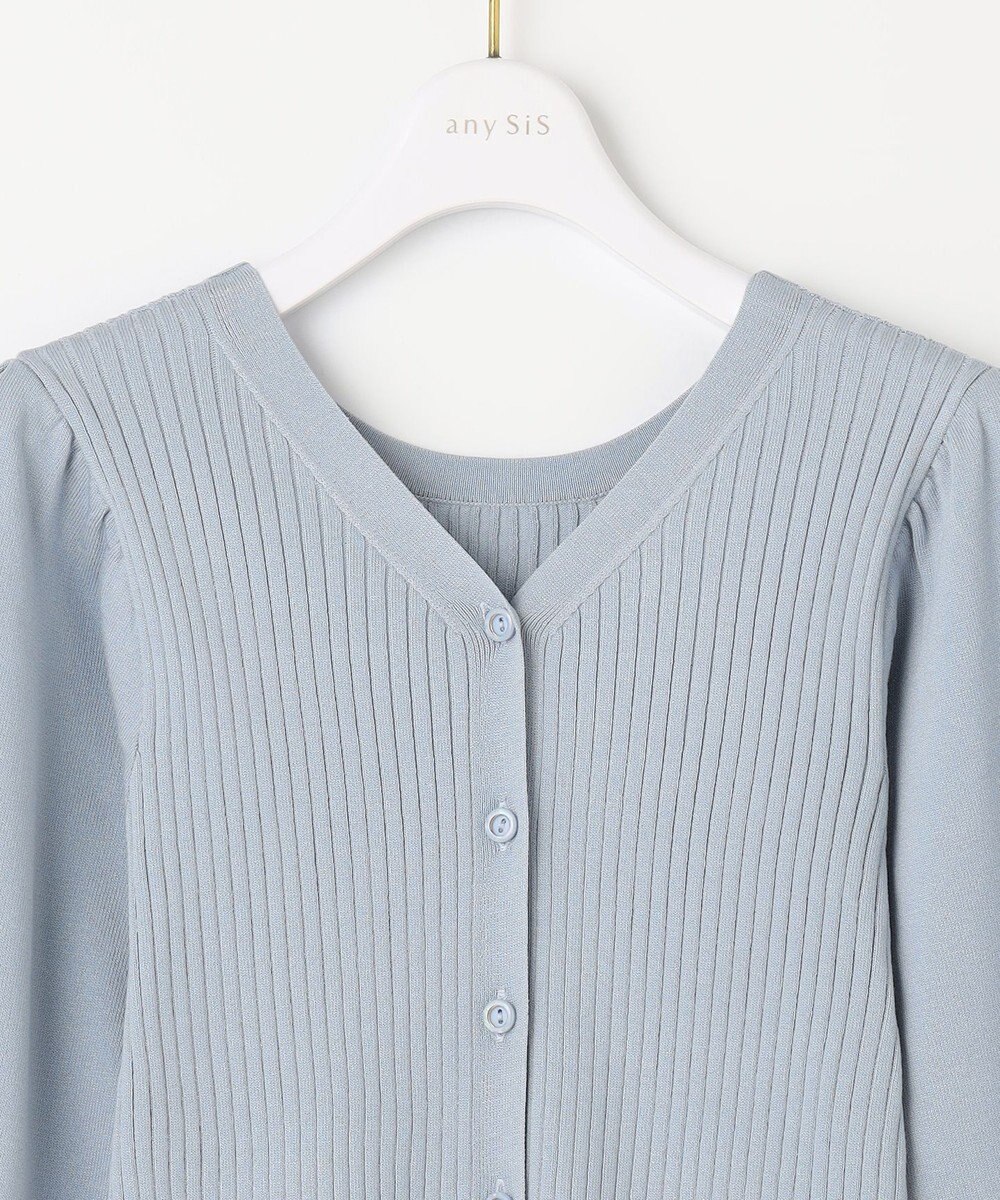 ANY SIS 【洗える】フラワーカラー2WAY ニット 