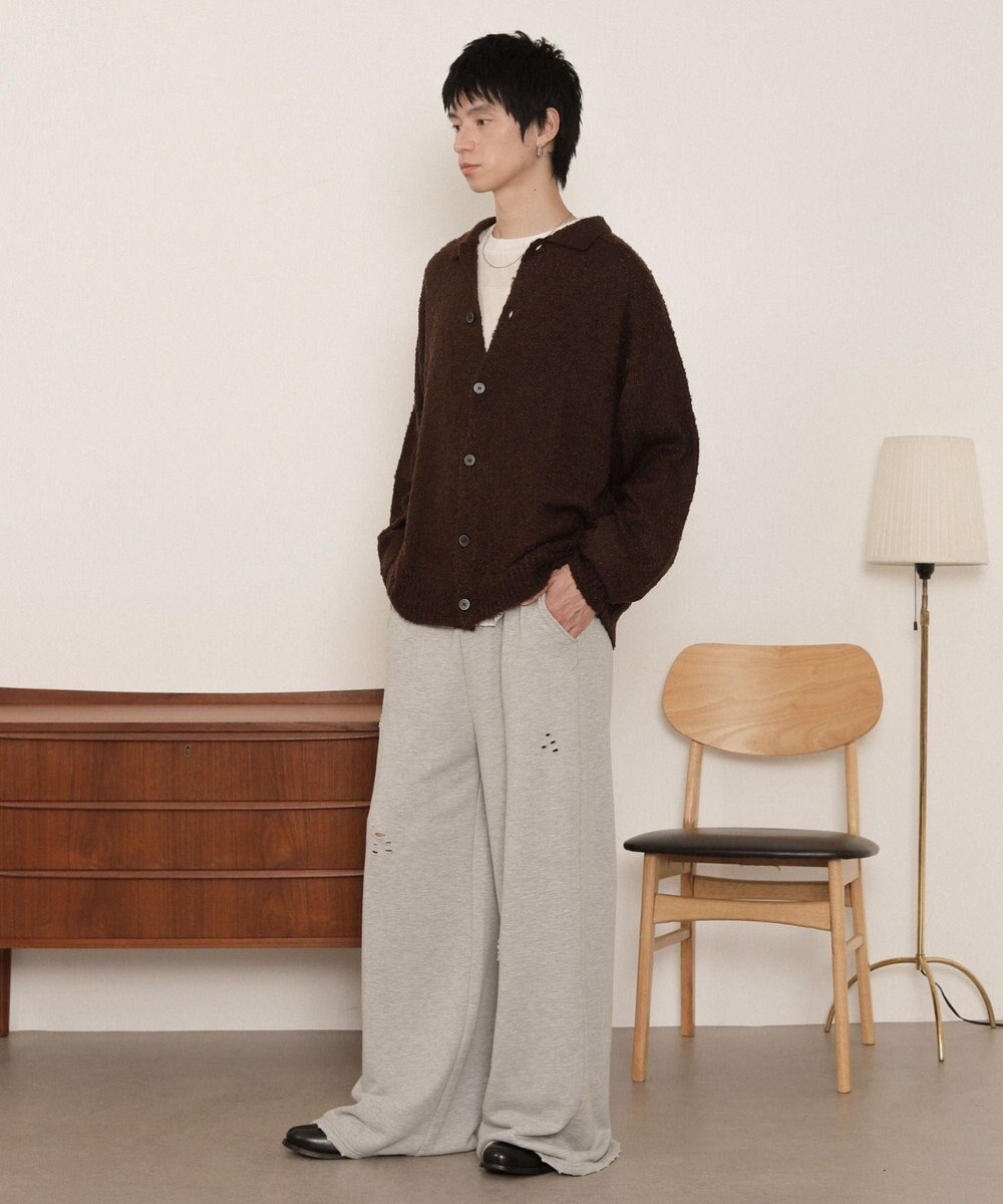 WEGO ブークレボタンカーディガン 