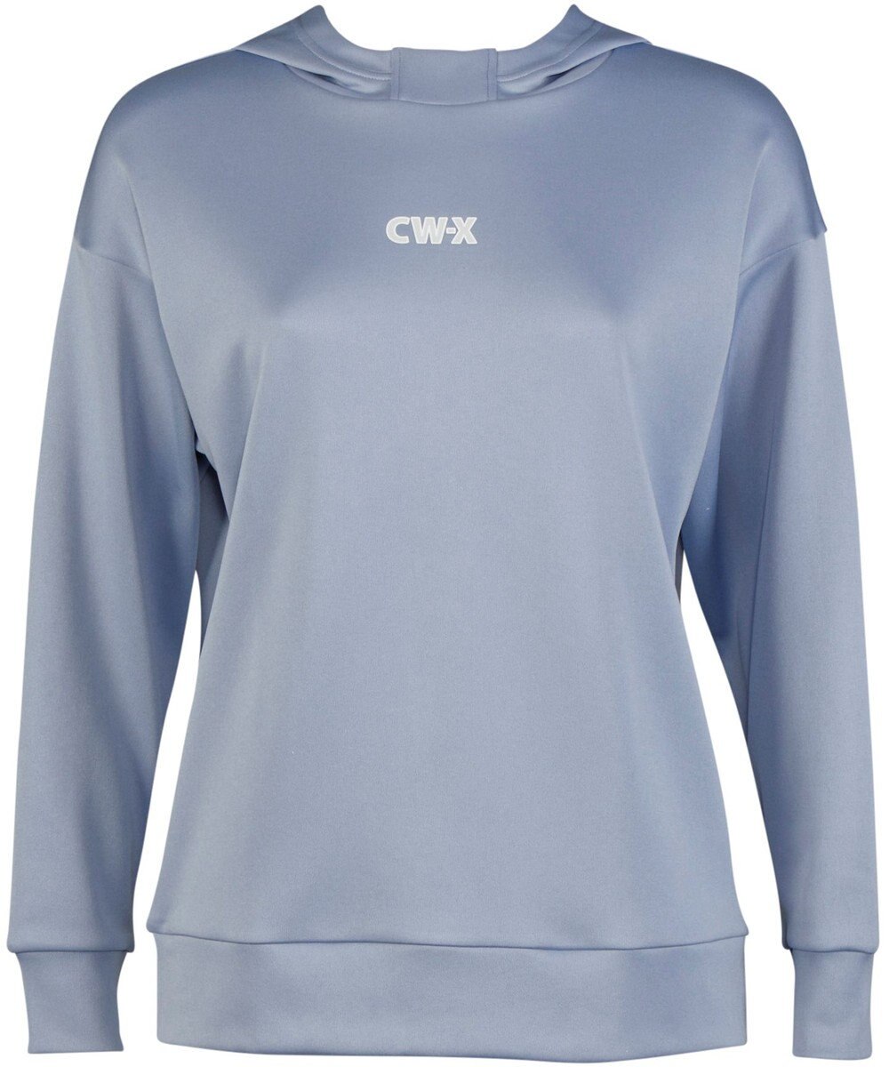 CW-X 【UNISEX】 CW-X 【STYLE FREE】 フードつき スポーツ プルオーバー 長袖 スウェット パーカー トップス ユニセックス DLR189 /ワコール 