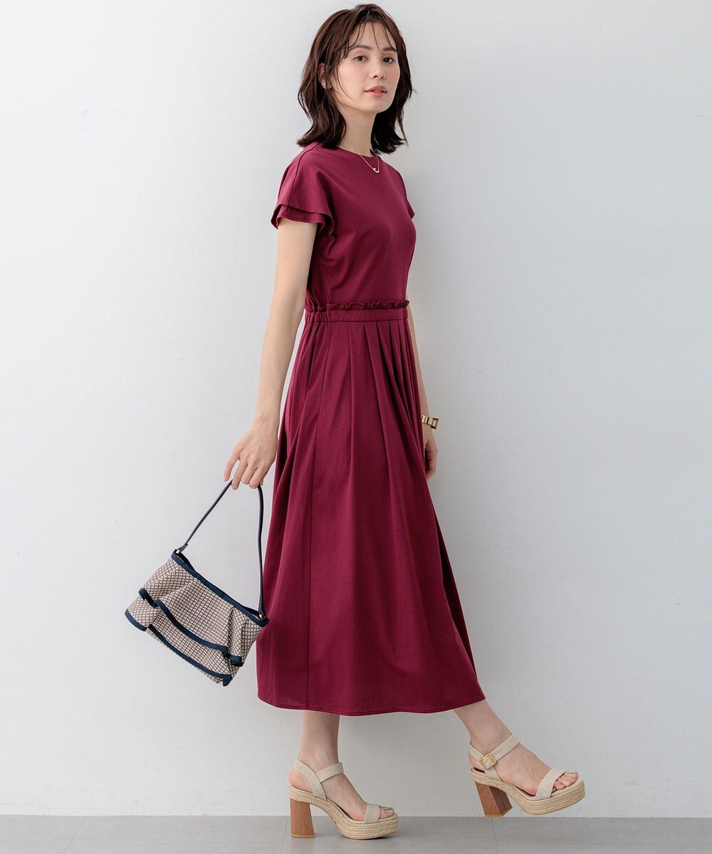 組曲 【先行予約】サマージャージーフィットアンドフレア ワンピース 