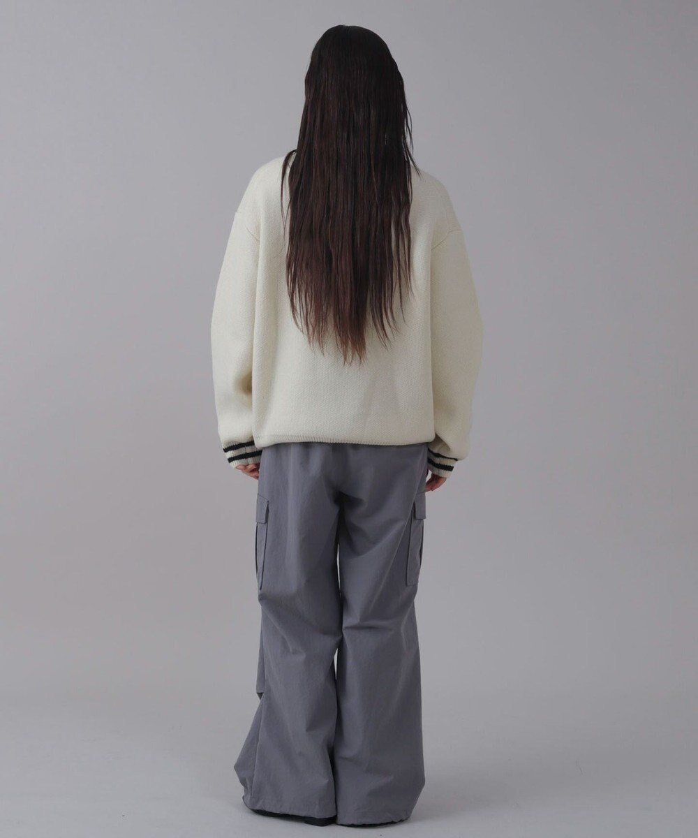 WEGO 【ユニセックス着用ITEM】ワンポイント刺繍ニットポロ 