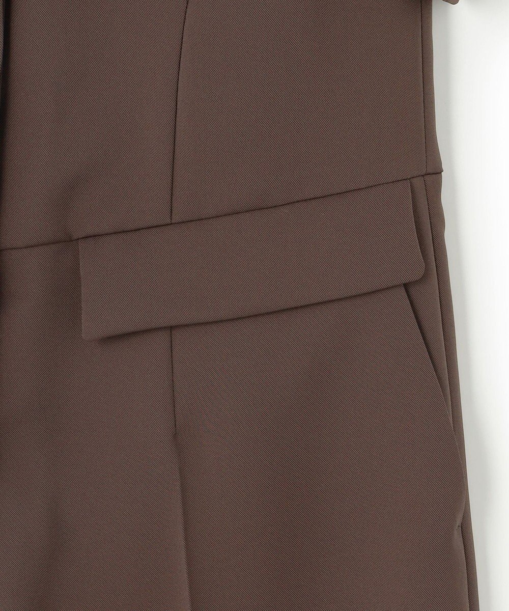 ICB L 【接触冷感・UVケア・吸水速乾・防シワ・洗える】 ドレープツイル オールインワン 