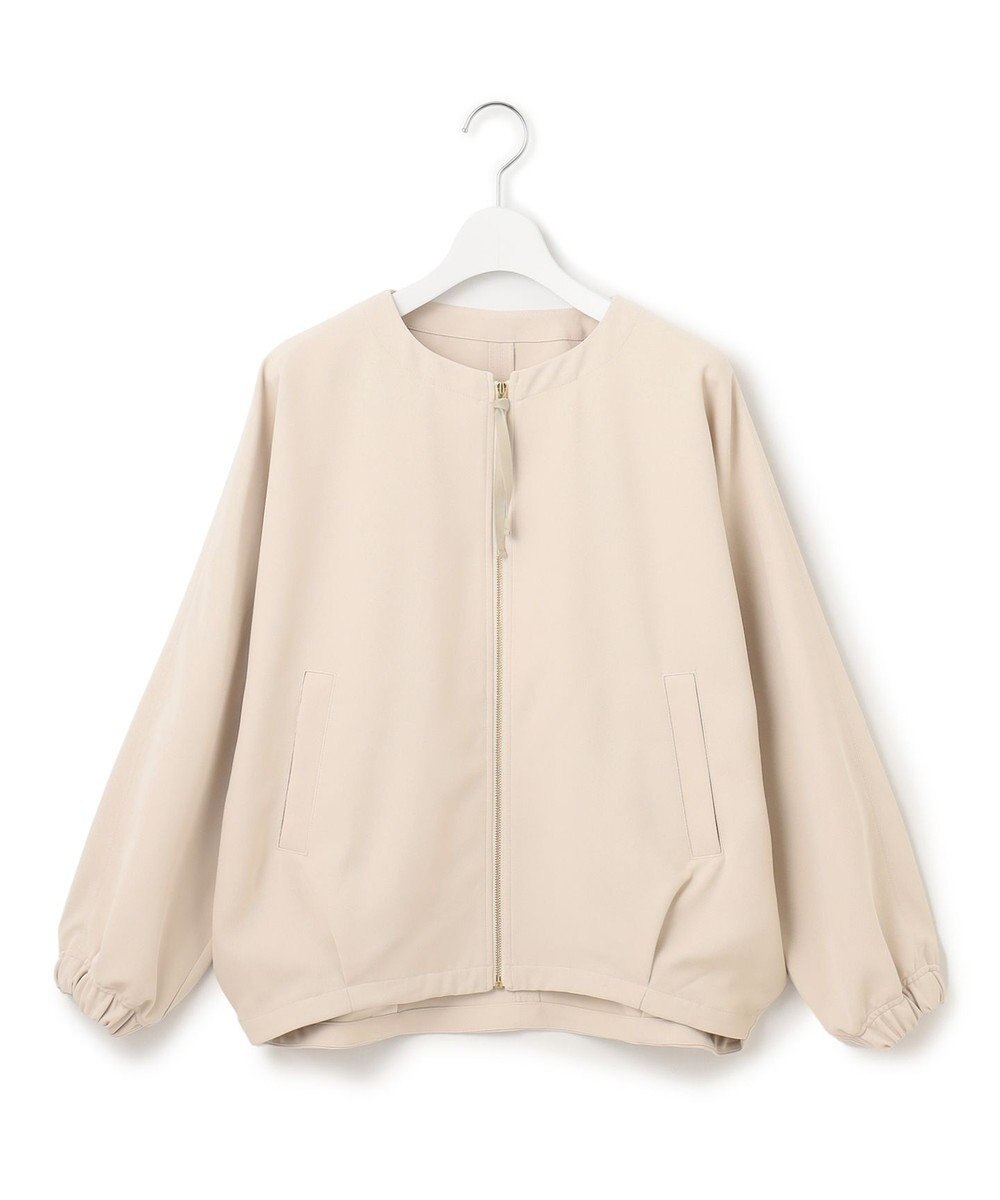 J.PRESS YORK STREET 【WOMEN】ジャージライクツイル ドルマンブルゾン 