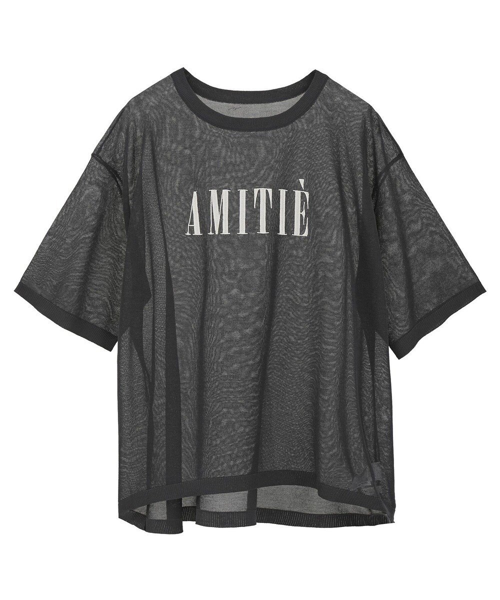 earth music&ecology 【接触冷感】ロゴ刺繍シアープルオーバ 