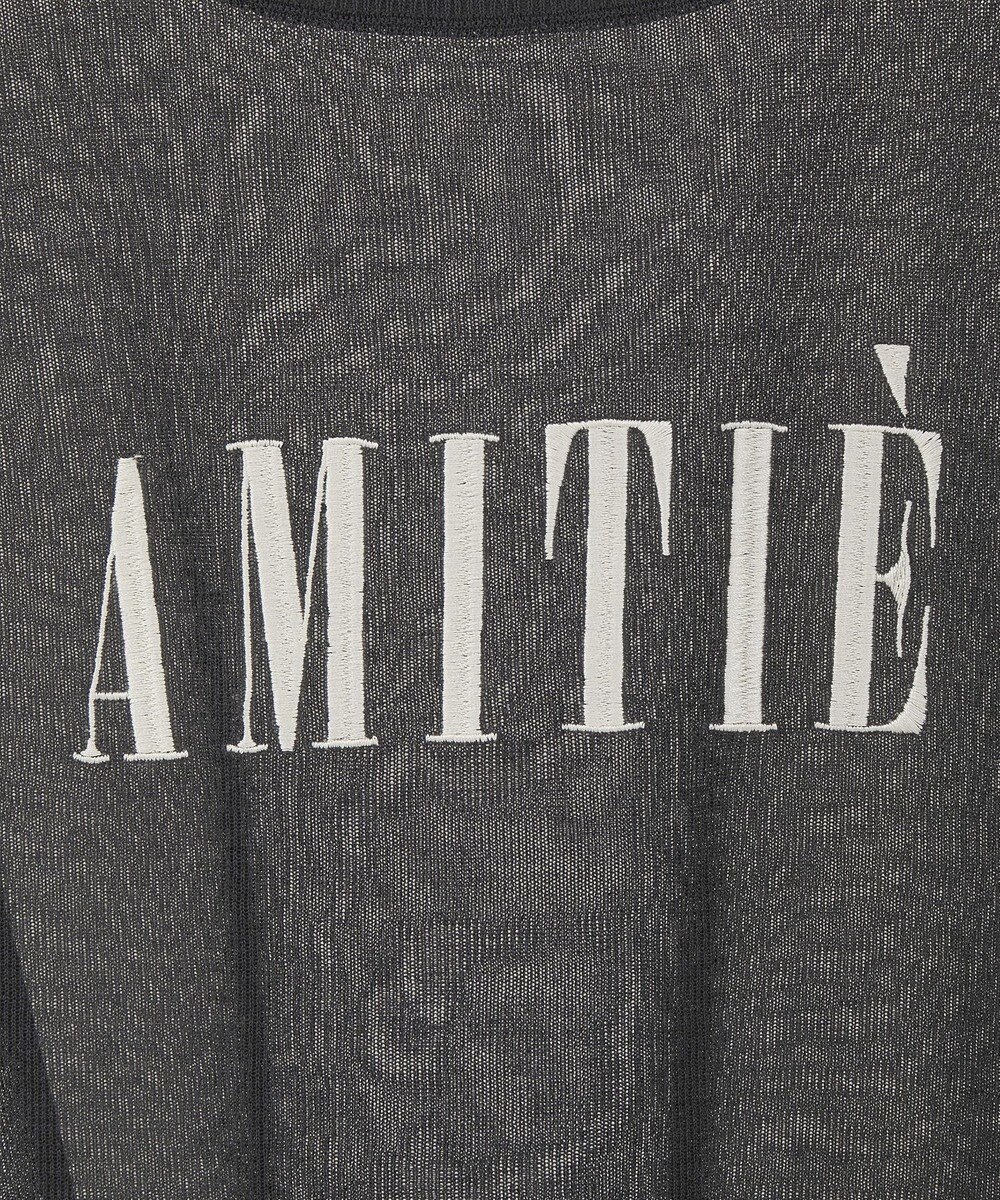 earth music&ecology 【接触冷感】ロゴ刺繍シアープルオーバ 