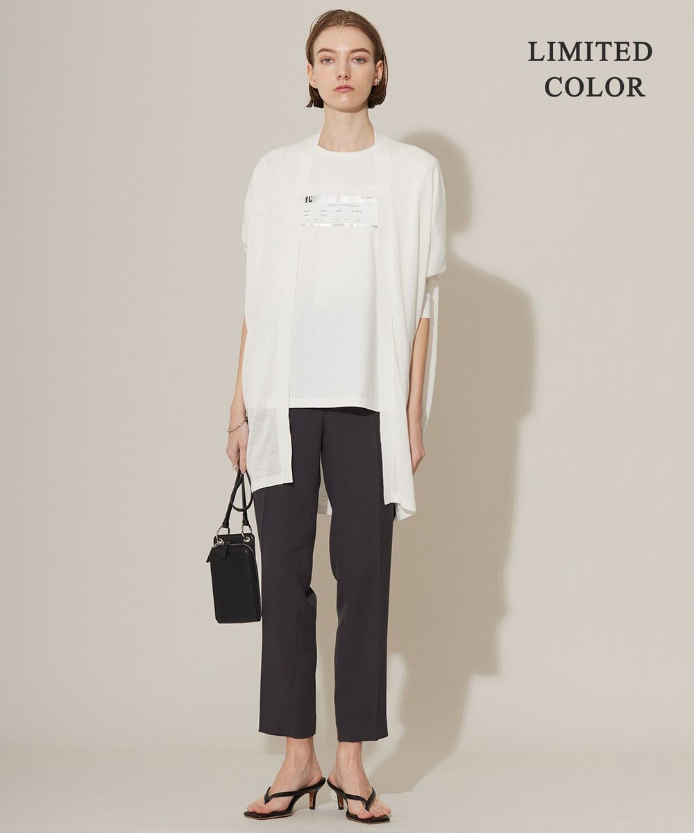 ICB 【新色追加・接触冷感・UVケア・速乾・洗える】FluidBackSatin ドロストパンツ 