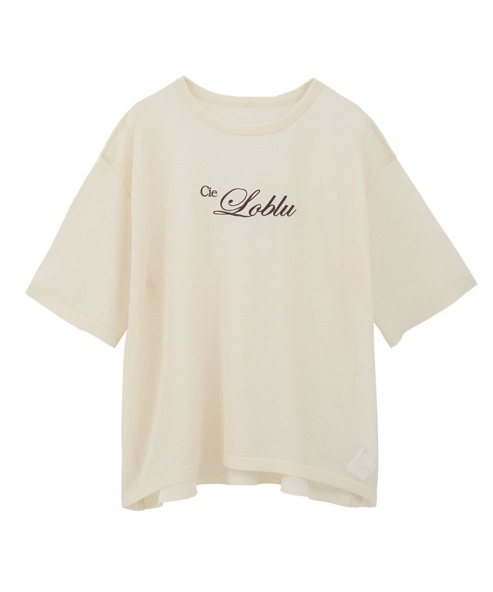 earth music&ecology 【接触冷感】ロゴ刺繍シアープルオーバ 