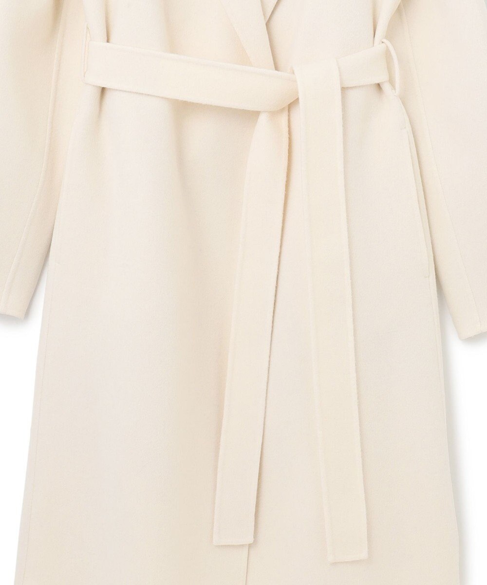 JOSEPH ダブルフェイスカシミヤ　ラップロングコート 