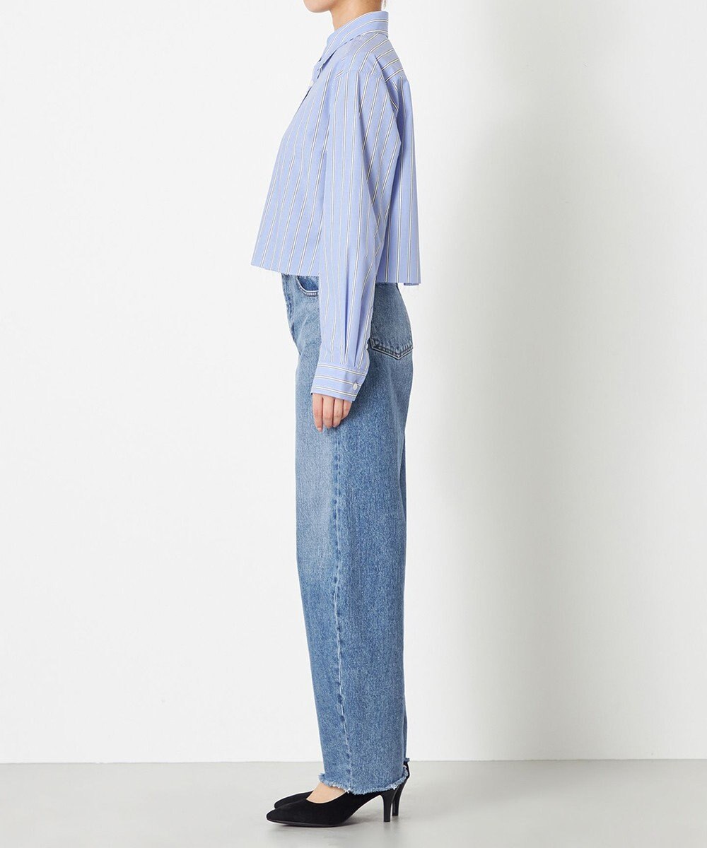 NAVE 【Nave】タイプライター クロップドシャツ 