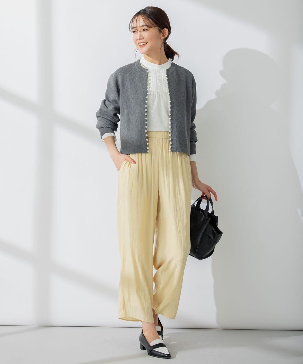 組曲 【追加生産分入荷！】AMOSSAパール カーディガン 