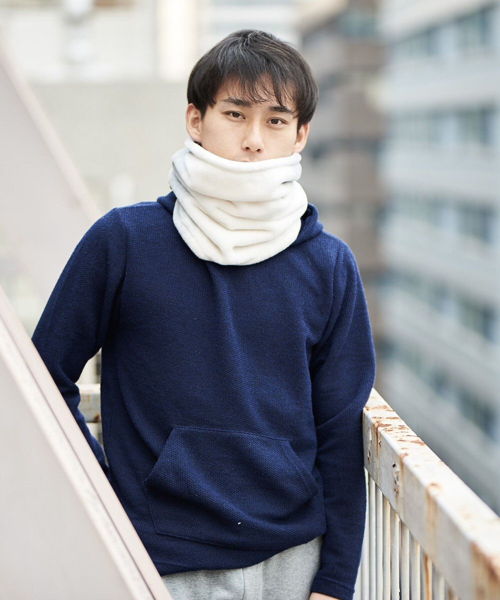 LOOM&SPOOL FOL綿毛布ネックウォーマー 