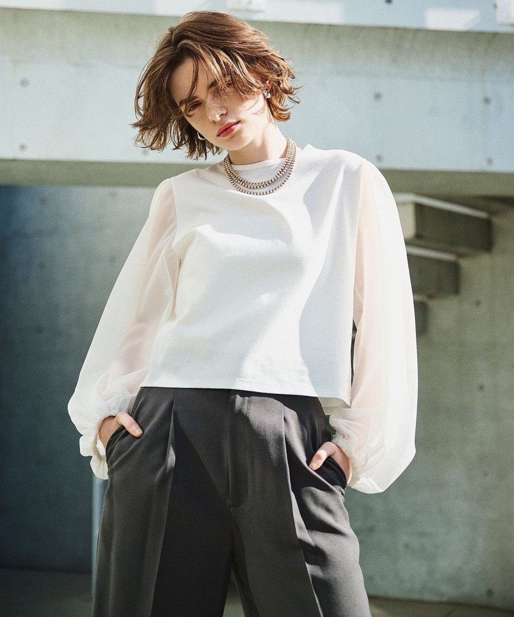 uncrave シアースリーブカットソー（uncrave STANDARD） 