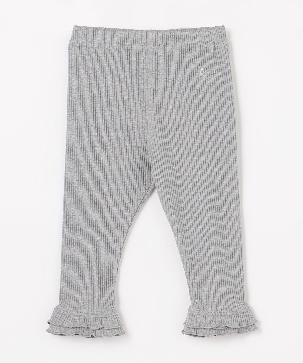 組曲 KIDS 【80-90㎝】 フロストフラワージャガード セットアップ 