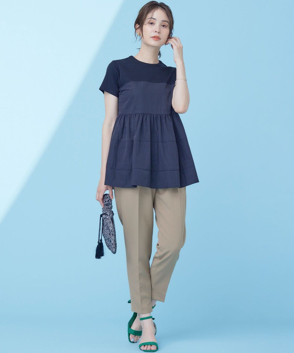 組曲 L 【接触冷感】ビスチェレイヤードTシャツ 