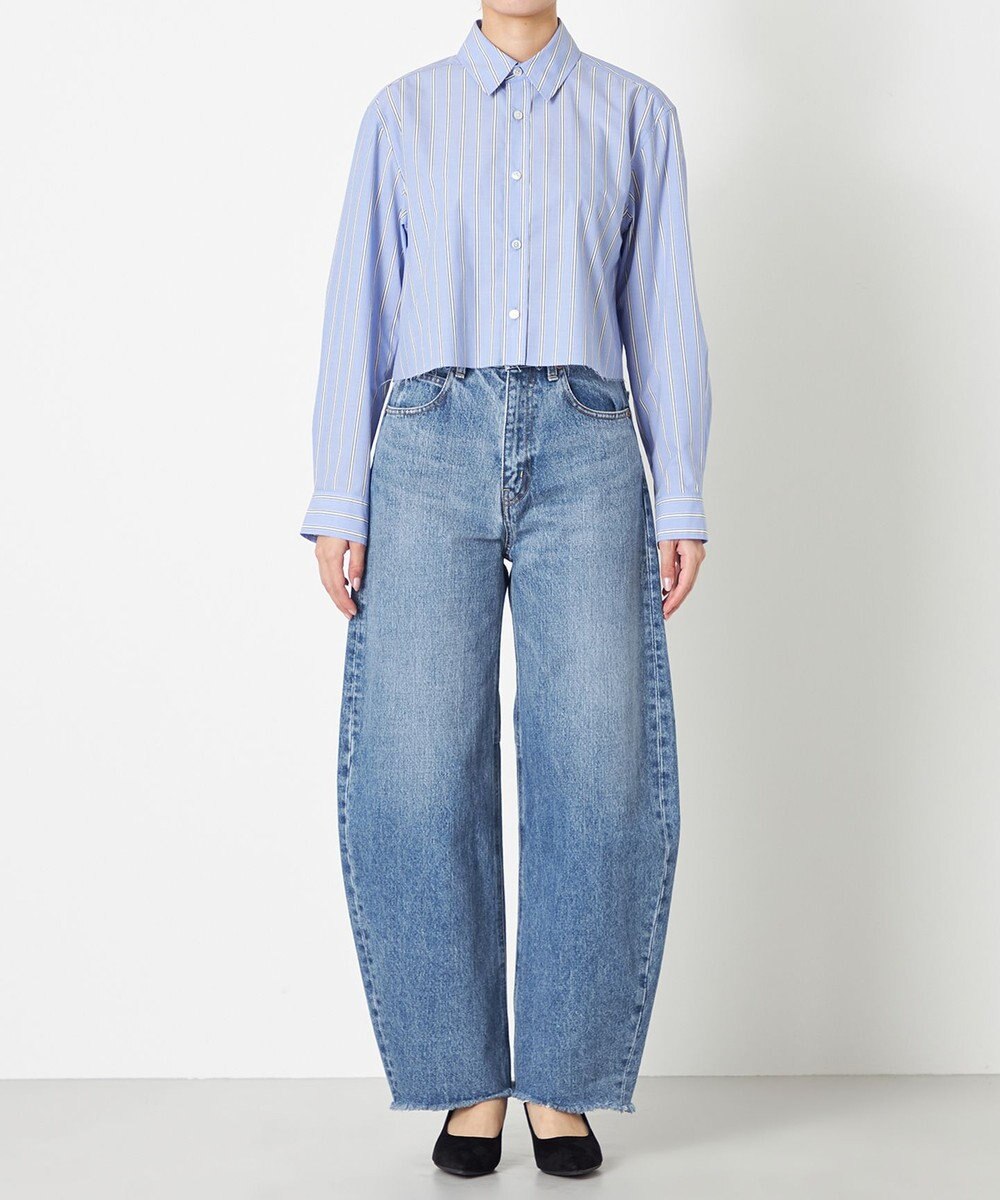 NAVE 【Nave】タイプライター クロップドシャツ 