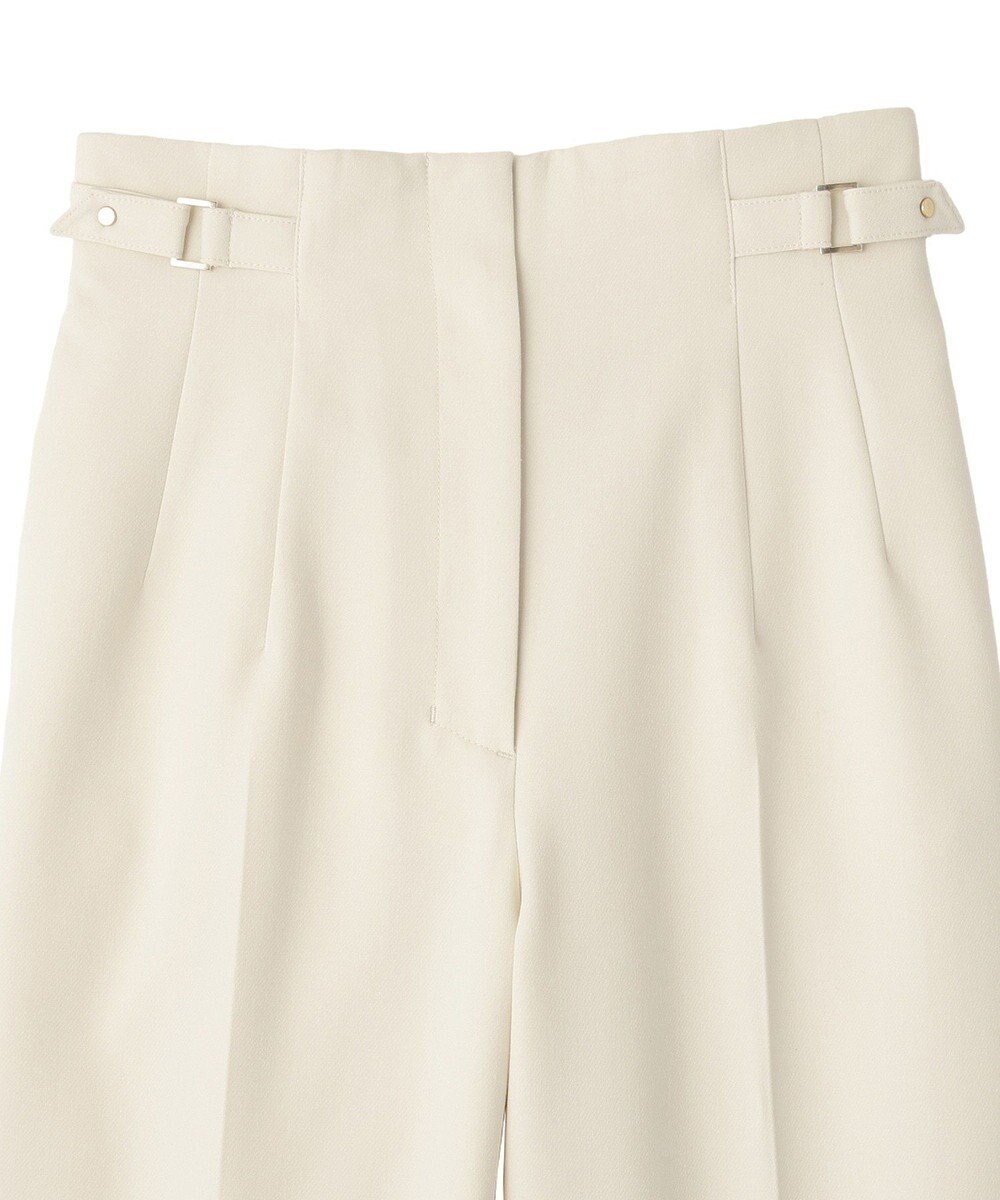 YECCA VECCA サイドベルテッドハイウエストパンツ 