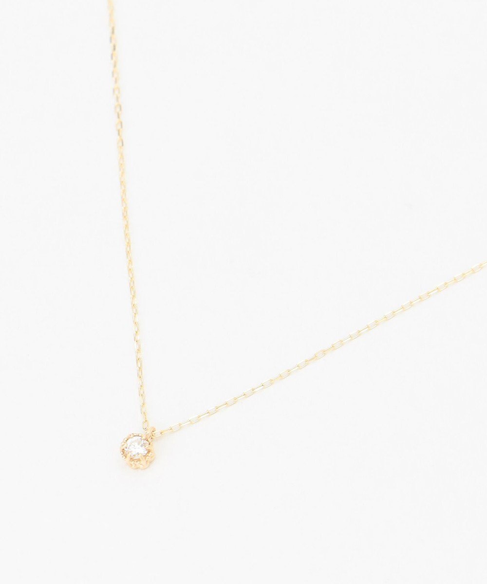 TOCCA 【WEB限定】FLORA K10 DIAMOND NECKLACE K10 ダイヤモンド ネックレス 