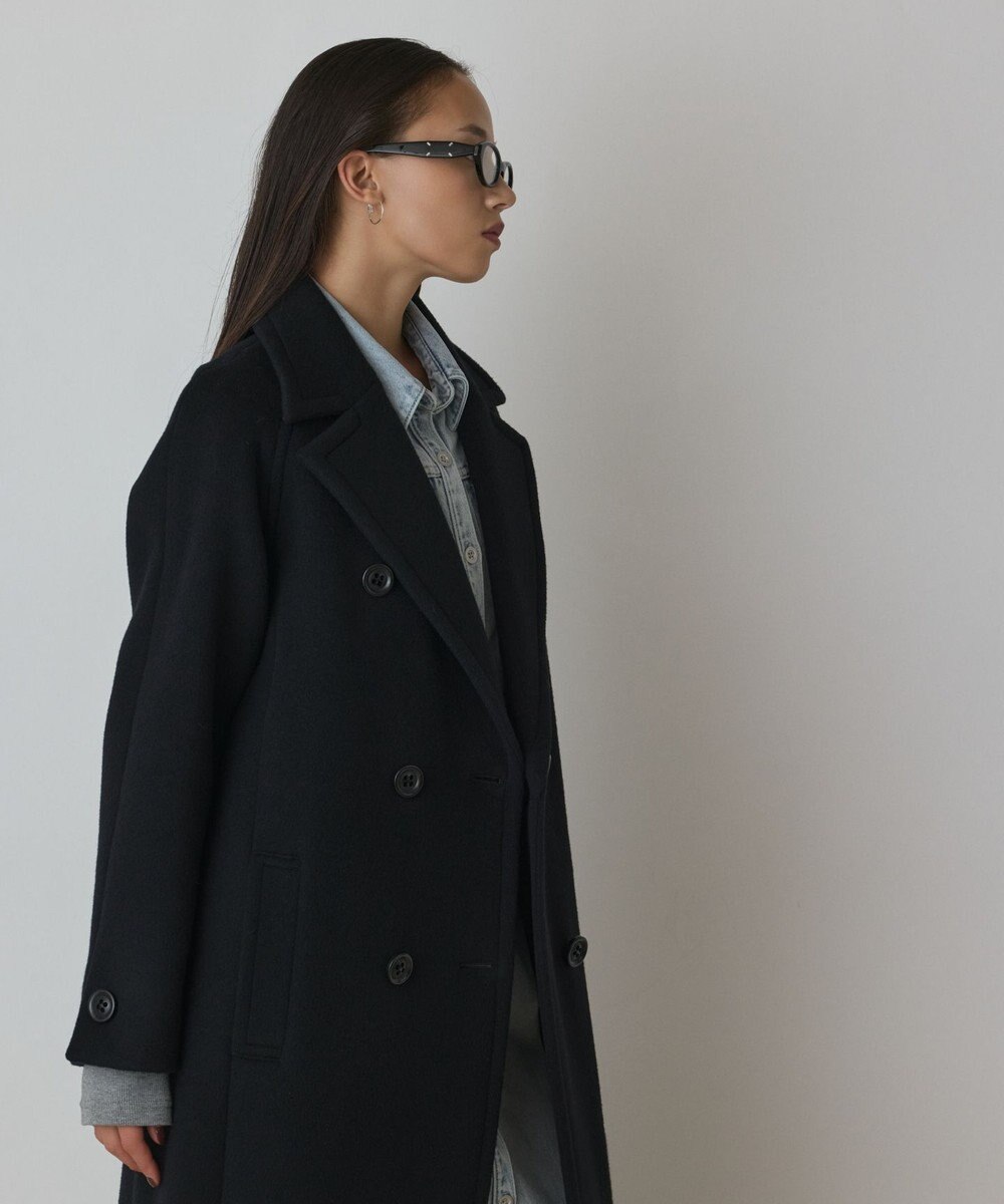 GRACE CONTINENTAL ショートビーバーロングコート 