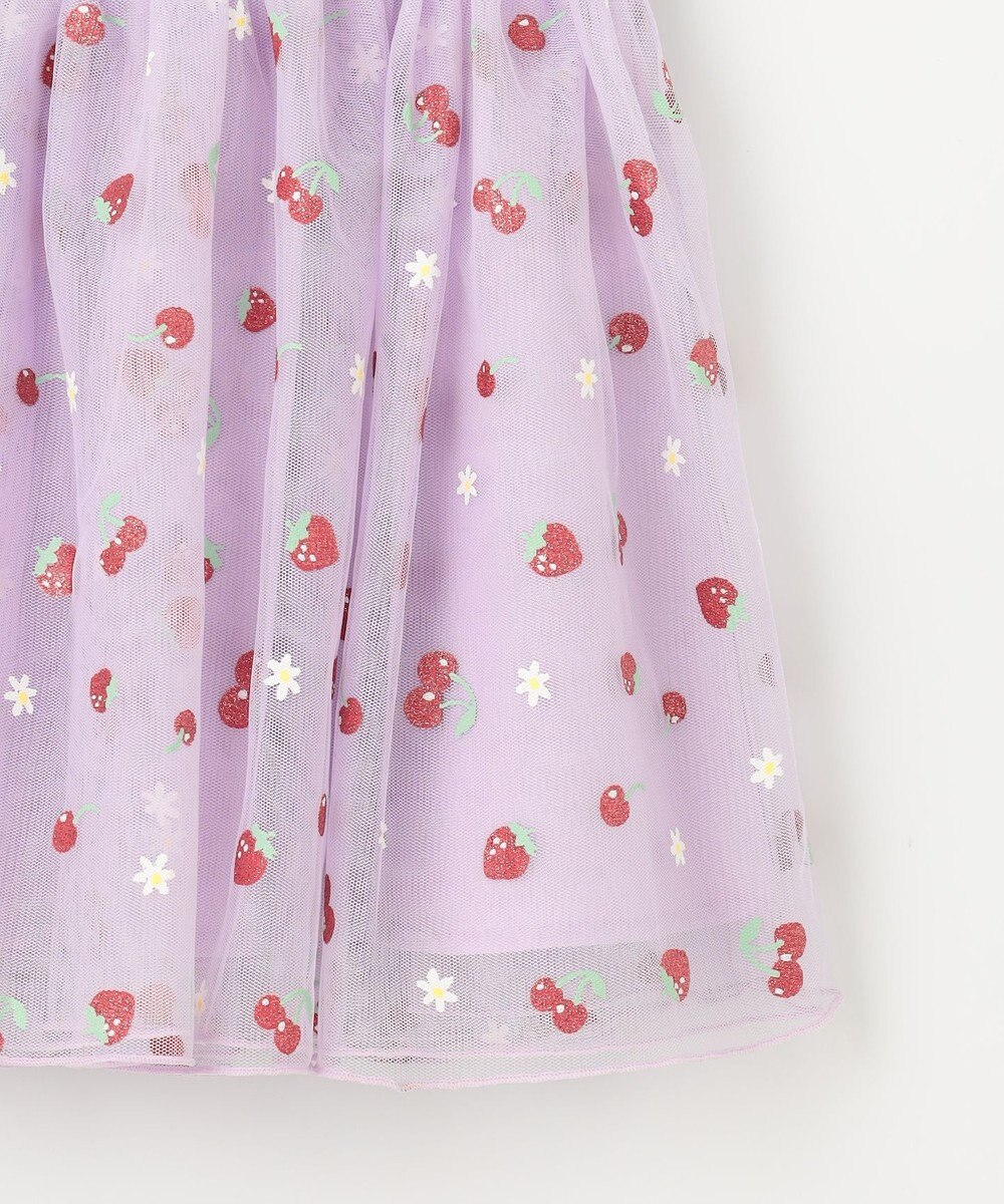 ANY KIDS 【チェリーベリーシリーズ】フルーツ チュール スカート 