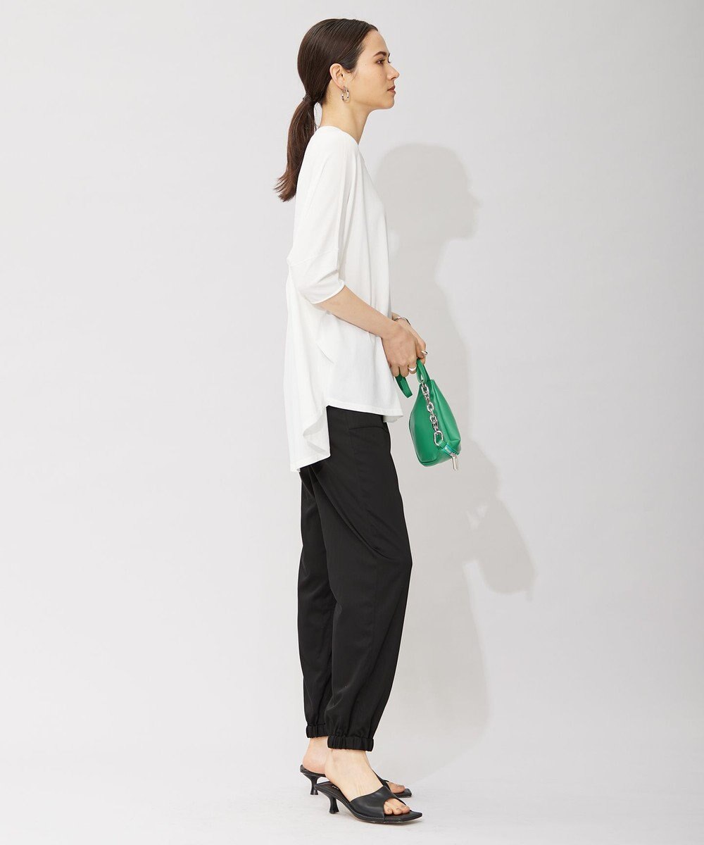 ICB 【洗える】 キュプラナイロンストレッチ ジョグパンツ 