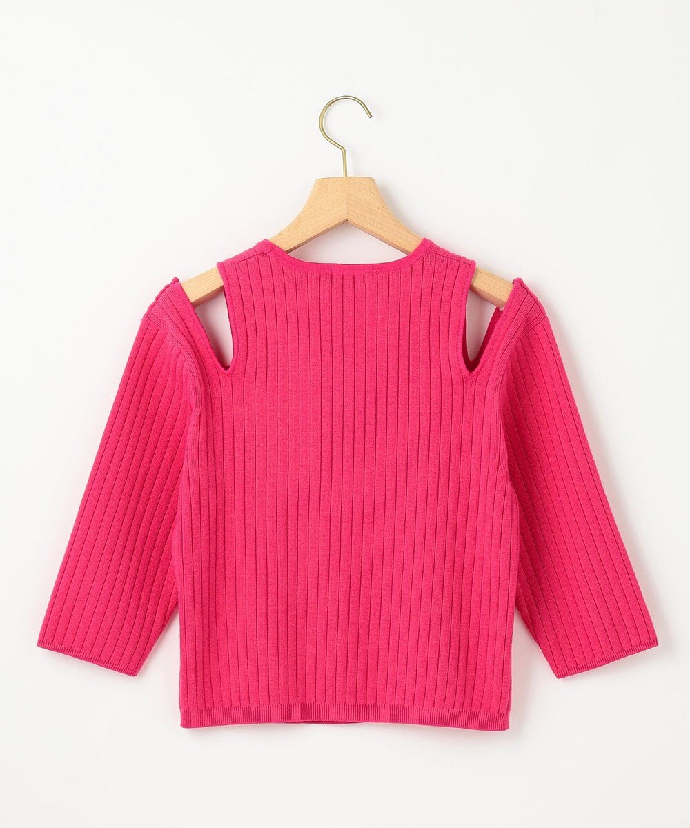 組曲 L 【組曲×setsuko sagittaire】カッティングニット トップス 