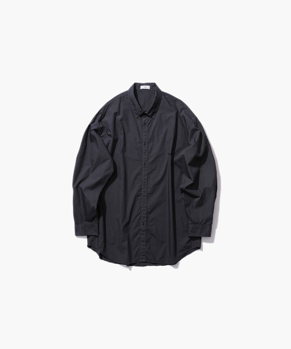 ATON COTTON LAWN | オーバーサイズシャツ - UNISEX 