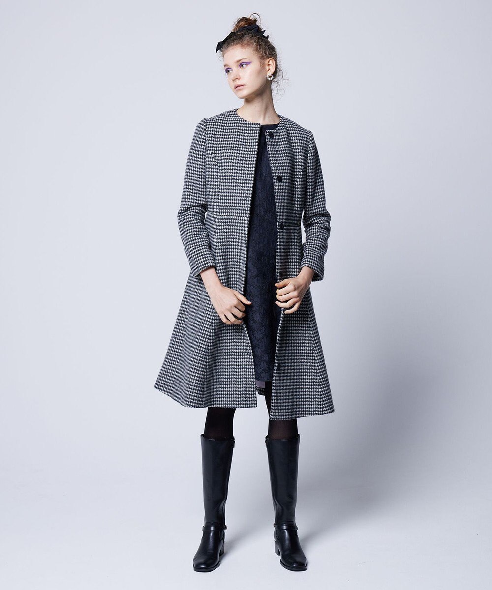 TOCCA 【消臭】RHYTHMIC PACE 千鳥柄コート 
