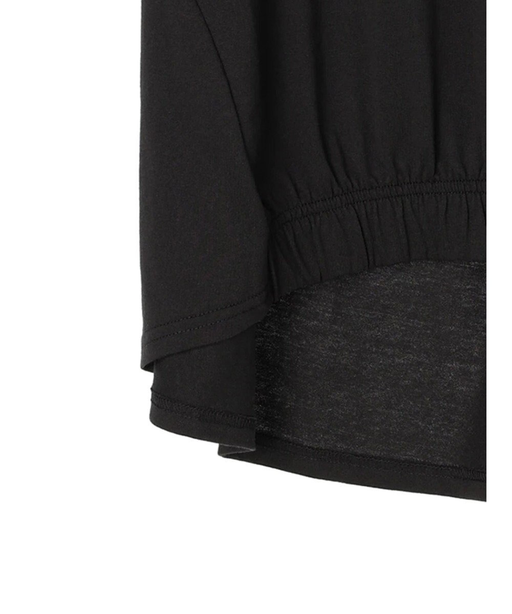 Green Parks 袖タックデザインカットチュニック 