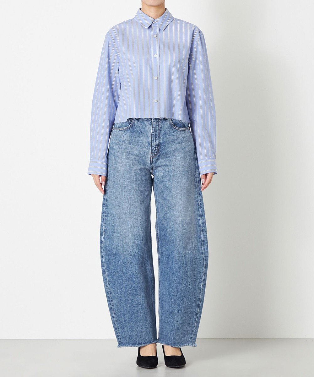 NAVE 【Nave】タイプライター クロップドシャツ 