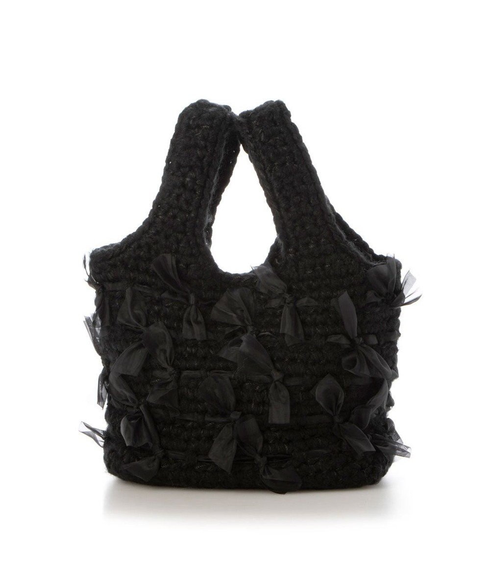 UNBILLION カカトゥ kakatoo / リボンモヘアクロッシェバッグ 