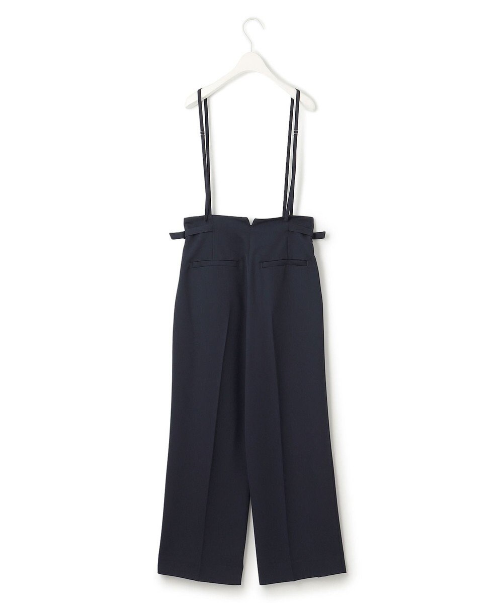 ICB 【2WAY・WEB限定・洗える】シルフィルダブルクロス サスペンダーパンツ 