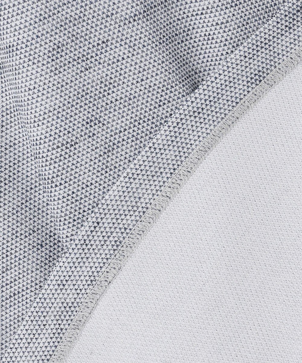 JOSEPH ABBOUD  【フランス産リネン×日本の技術・清涼感】ノルマンディリネントップジャージ ジップ ポロシャツ 