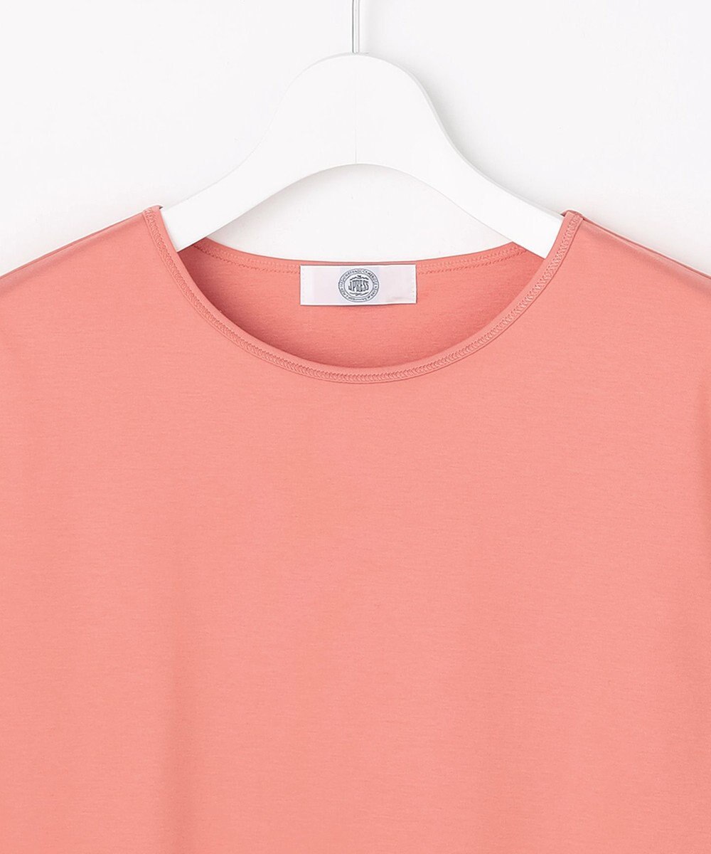 J.PRESS LADIES 【一枚で着映え】コットンスムース レース カットソー 