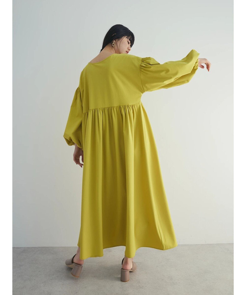Green Parks armonia．２ｗａｙ袖ボリュームワンピース 