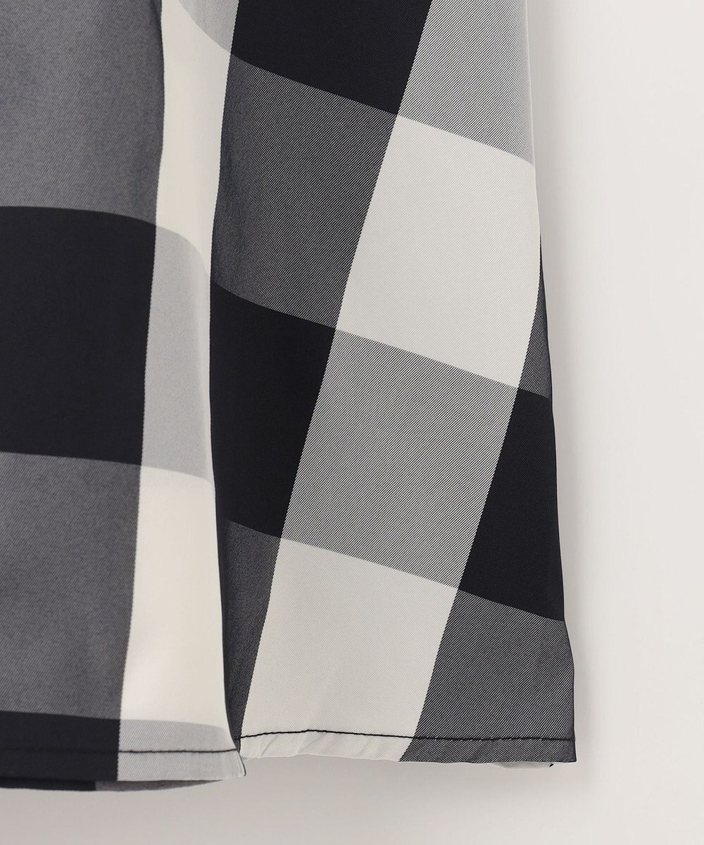 ANY L 【洗濯機可能/ウエストゴム】ビックチェックマーメイドスカート 