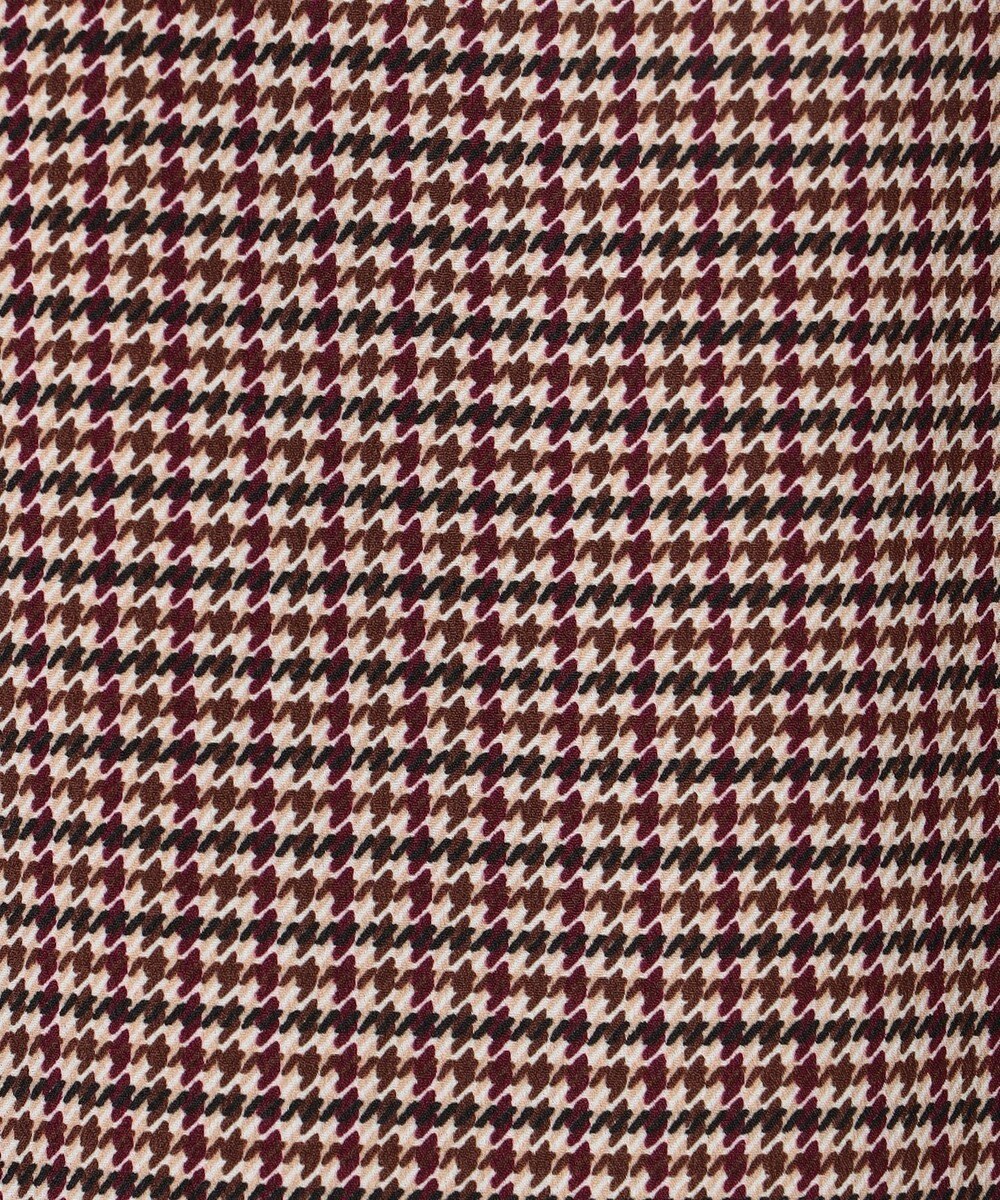 J.PRESS LADIES デシンハウンドトゥースプリント スカート 