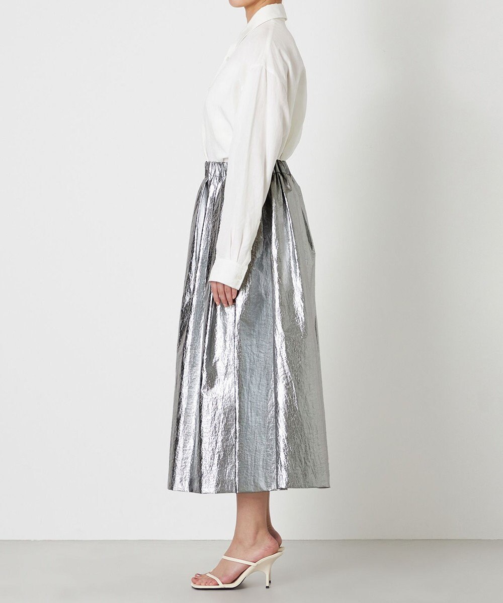 NAVE 【Nave】ホイルプリント スカート 