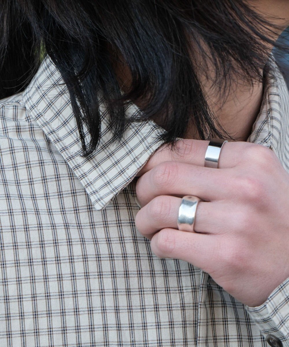 WEGO ミニマムチェックショートシャツ（LS） 