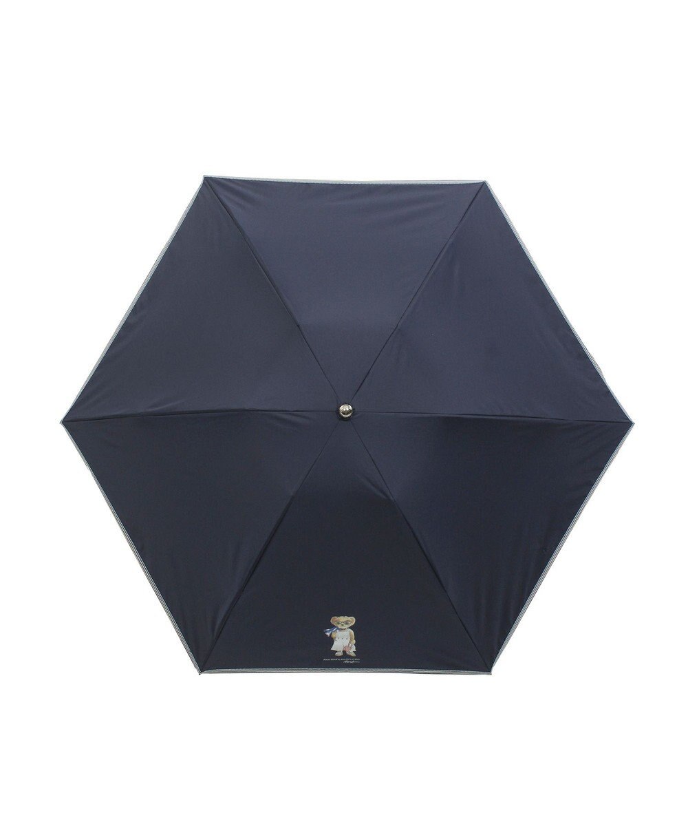 MOONBAT 【遮光率100％/遮熱/UV/軽量】POLO RALPH LAUREN（ポロ ラルフローレン）晴雨兼用日傘  ポロベア 折りたたみ傘 