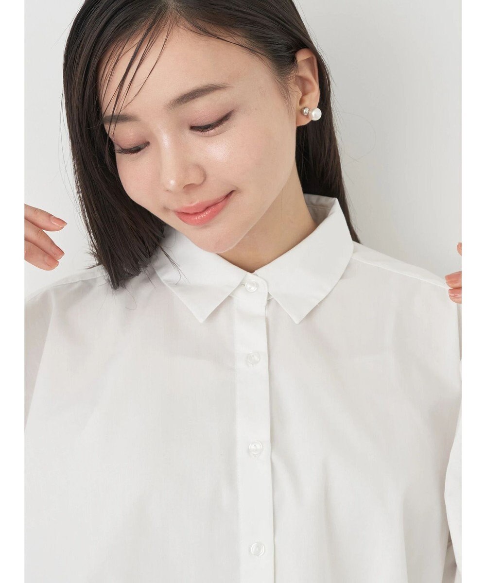 earth music&ecology ドロストヘムショートシャツ 