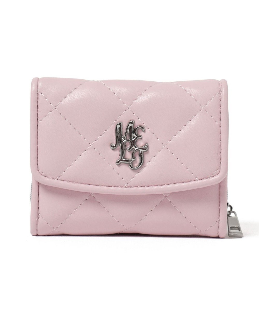 WEGO メタルロゴキルティングウォレット 