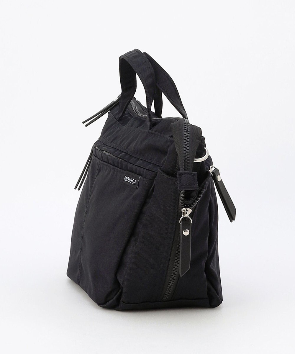 LA BAGAGERIE 【MONICA】サイドジップ2WAYトートバッグ 