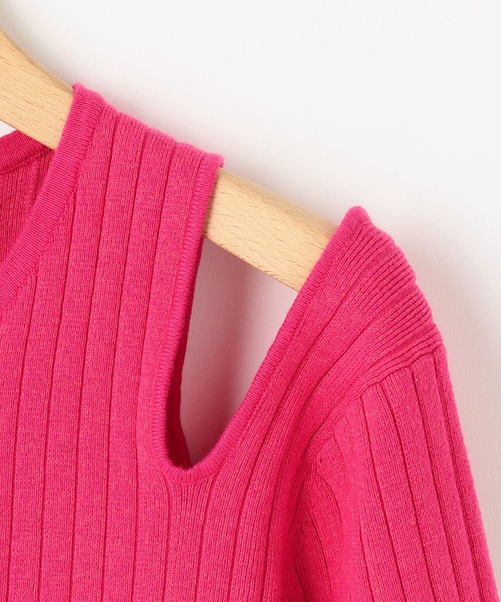 組曲 L 【組曲×setsuko sagittaire】カッティングニット トップス 