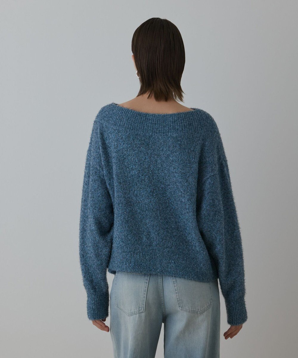 GRACE CONTINENTAL グリッターニットトップ 