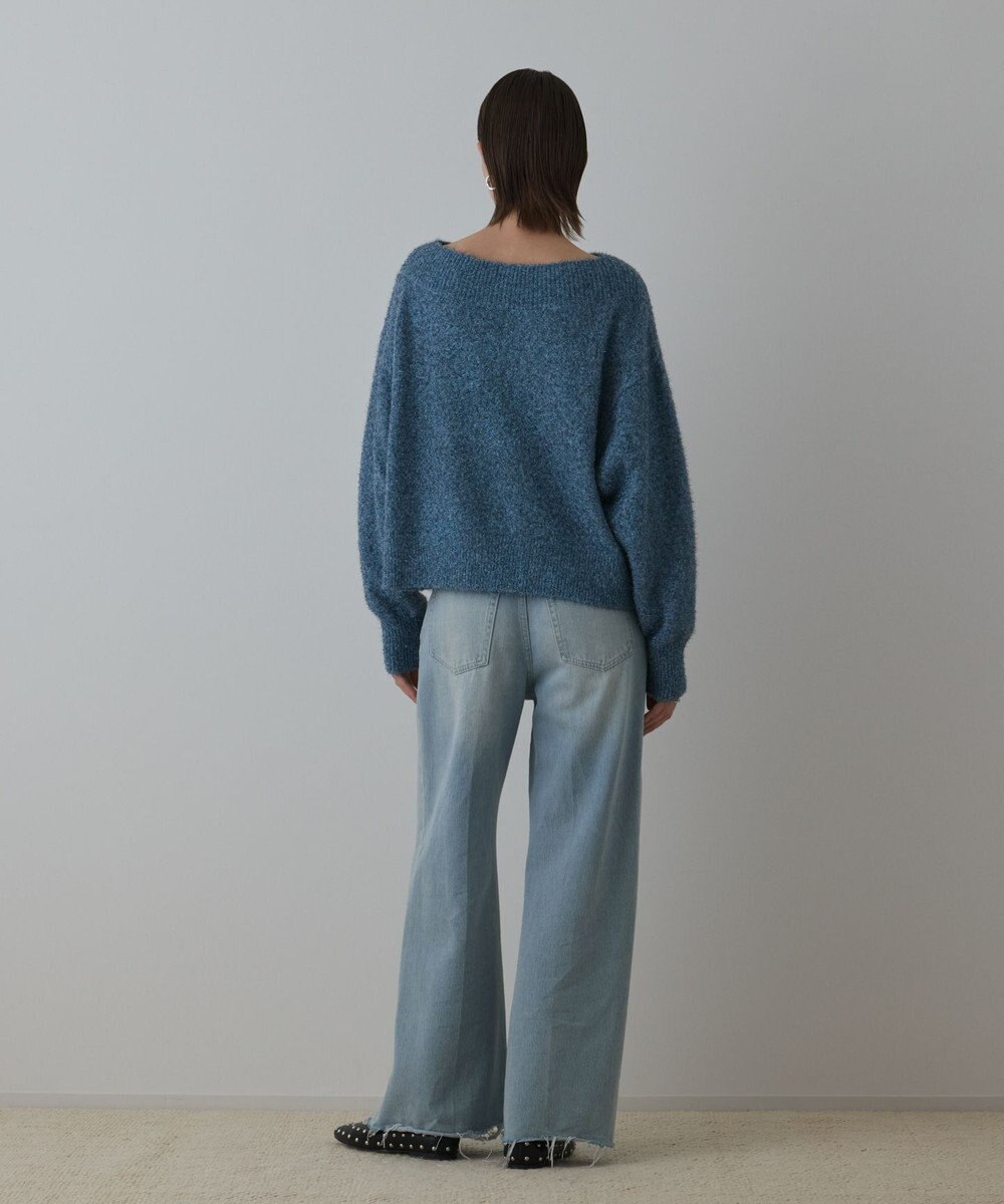 GRACE CONTINENTAL グリッターニットトップ 