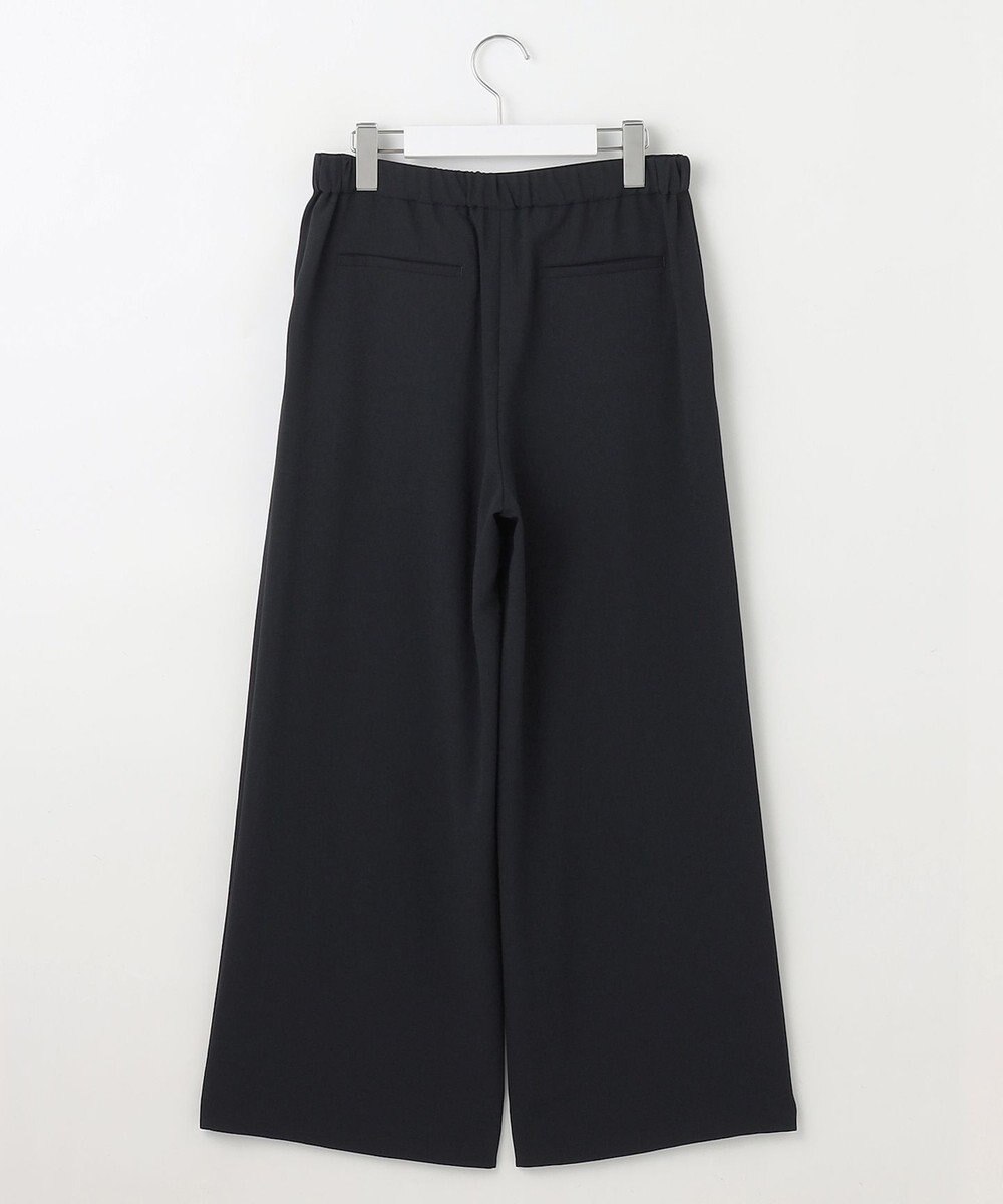 J.PRESS LADIES L 【洗える・吸水速乾・接触冷感・セットアップ対応】Light ジョーゼット ワイド パンツ 