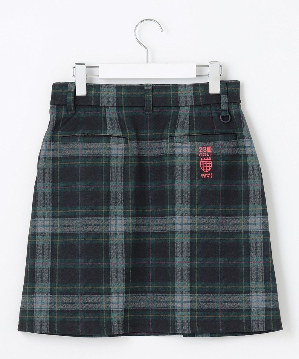 23区GOLF 【WOMEN】チェック柄 スカート 