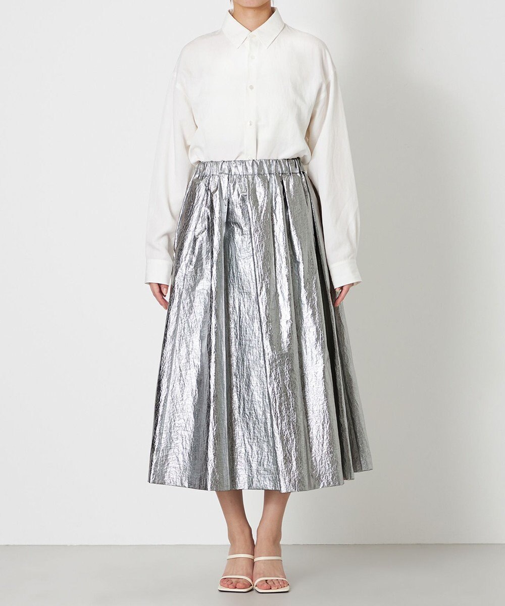 NAVE 【Nave】ホイルプリント スカート 